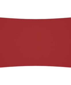 vidaXL Zonnescherm rechthoekig 2x5 m oxford stof rood