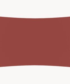 vidaXL Zonnescherm rechthoekig 2x5 m oxford stof terracottakleurig