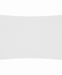 vidaXL Zonnescherm rechthoekig 2x5 m oxford stof wit