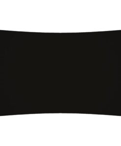 vidaXL Zonnescherm rechthoekig 2x5 m oxford stof zwart