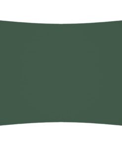 vidaXL Zonnescherm rechthoekig 3x4 m oxford stof donkergroen