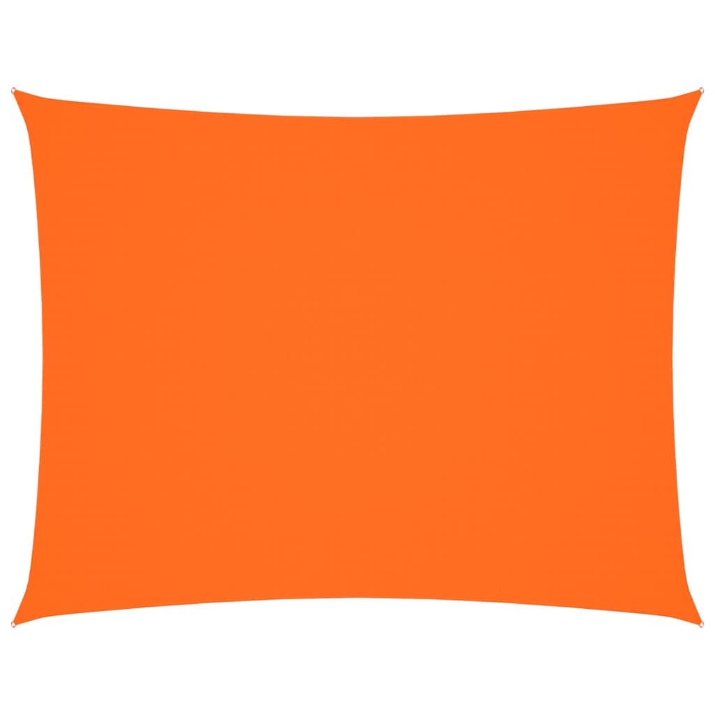vidaXL Zonnescherm rechthoekig 3x4 m oxford stof oranje