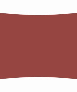 vidaXL Zonnescherm rechthoekig 3x4 m oxford stof terracottakleurig