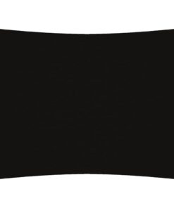 vidaXL Zonnescherm rechthoekig 3x4 m oxford stof zwart