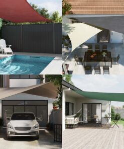 vidaXL Zonnescherm rechthoekig 3x4 m oxford stof zwart