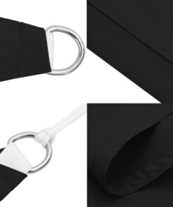 vidaXL Zonnescherm rechthoekig 3x4 m oxford stof zwart