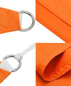vidaXL Zonnescherm rechthoekig 3x4,5 m oxford stof oranje