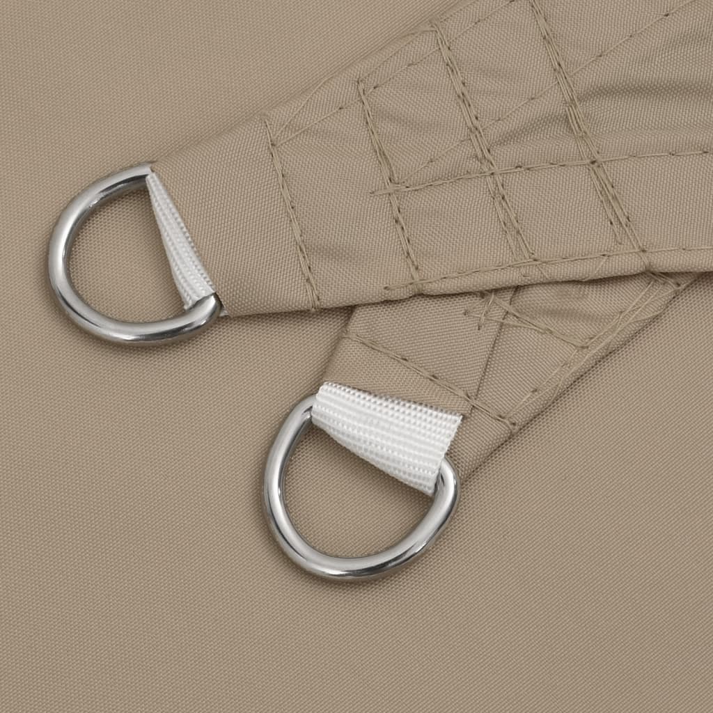 vidaXL Zonnescherm rechthoekig 3x4,5 m oxford stof taupe - Image 6