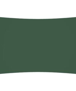 vidaXL Zonnescherm rechthoekig 3x5 m oxford stof donkergroen