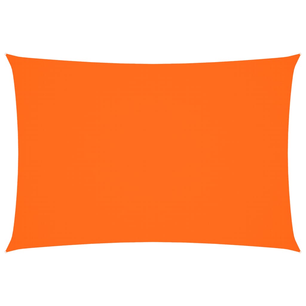 vidaXL Zonnescherm rechthoekig 3x5 m oxford stof oranje
