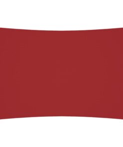 vidaXL Zonnescherm rechthoekig 3x5 m oxford stof rood