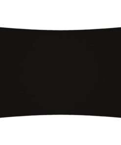 vidaXL Zonnescherm rechthoekig 3x5 m oxford stof zwart