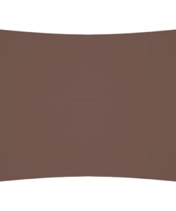 vidaXL Zonnescherm rechthoekig 3x6 m oxford stof bruin