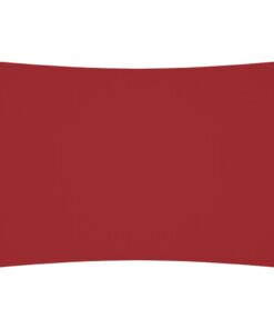 vidaXL Zonnescherm rechthoekig 3x6 m oxford stof rood