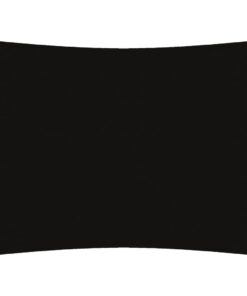 vidaXL Zonnescherm rechthoekig 3x6 m oxford stof zwart