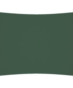 vidaXL Zonnescherm rechthoekig 4x5 m oxford stof donkergroen