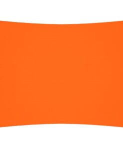 vidaXL Zonnescherm rechthoekig 4x5 m oxford stof oranje
