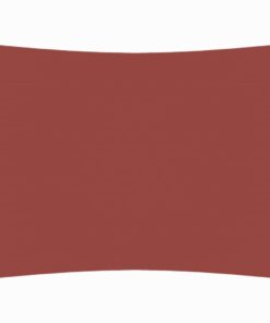 vidaXL Zonnescherm rechthoekig 4x5 m oxford stof terracottakleurig