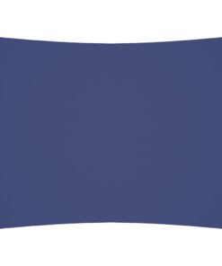 vidaXL Zonnescherm rechthoekig 4x6 m oxford stof blauw