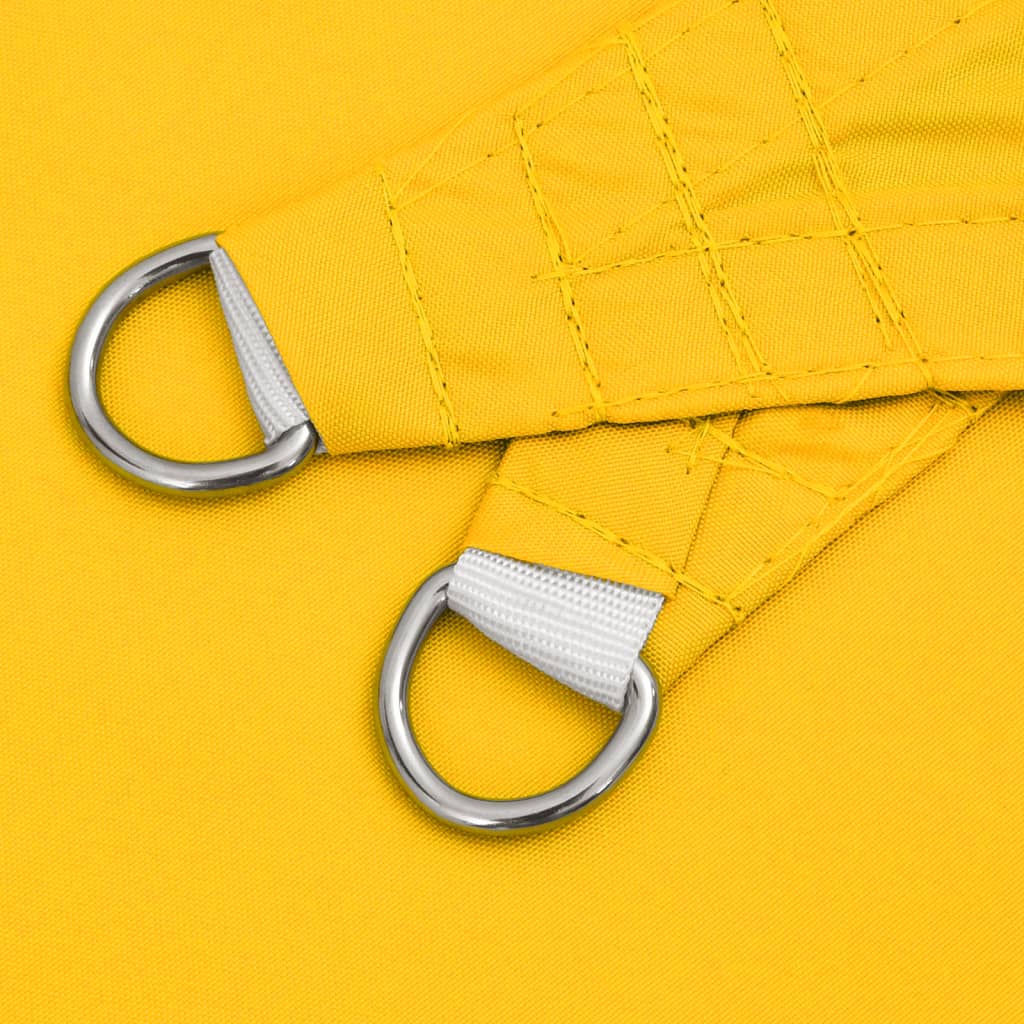 vidaXL Zonnescherm rechthoekig 4x6 m oxford stof geel - Image 7