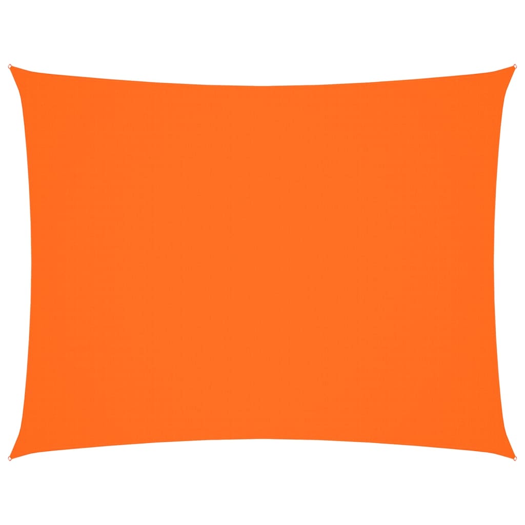 vidaXL Zonnescherm rechthoekig 4x6 m oxford stof oranje