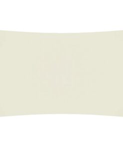 vidaXL Zonnescherm rechthoekig 4x7 m oxford stof crèmekleurig