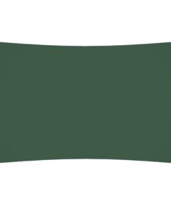 vidaXL Zonnescherm rechthoekig 4x7 m oxford stof donkergroen