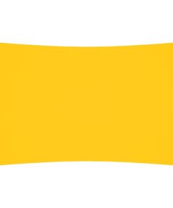 vidaXL Zonnescherm rechthoekig 4x7 m oxford stof geel