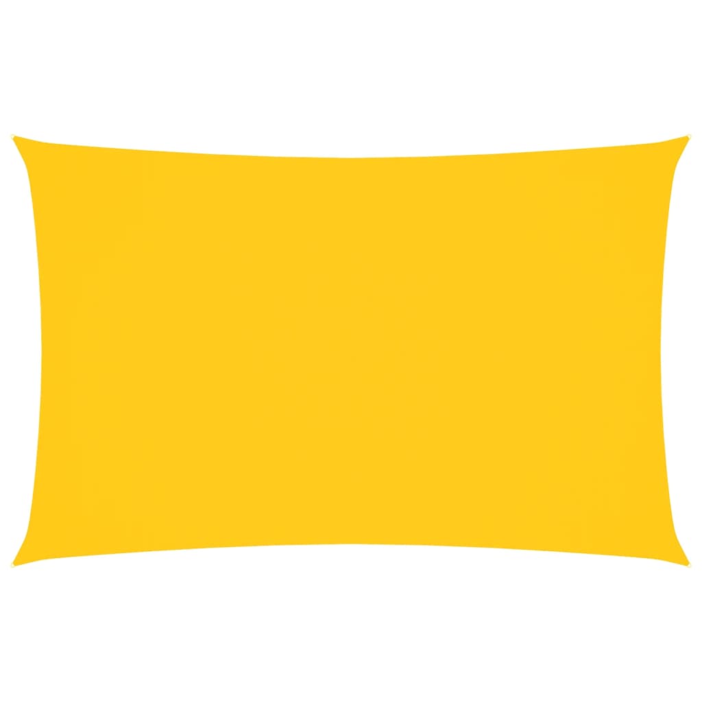 vidaXL Zonnescherm rechthoekig 4x7 m oxford stof geel