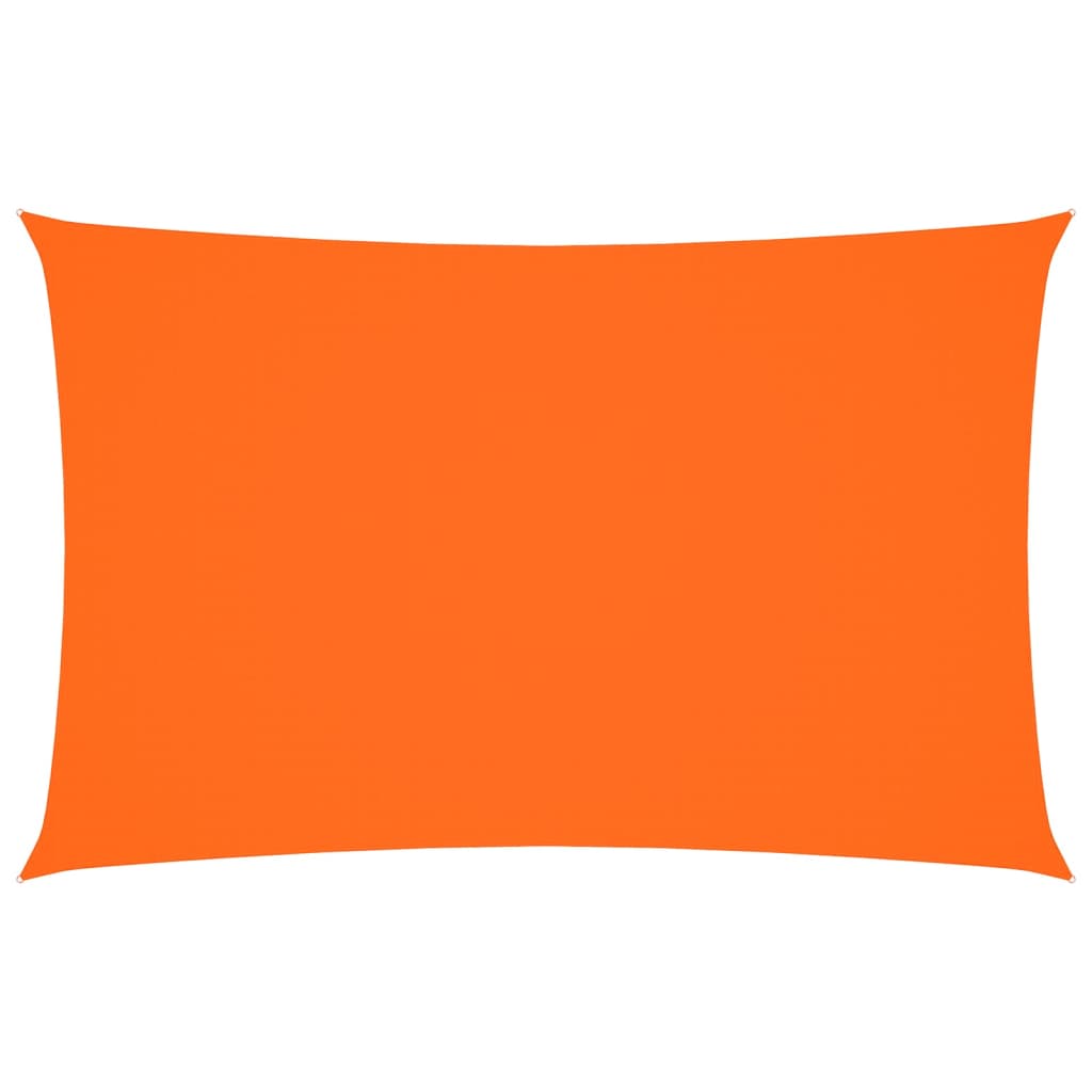vidaXL Zonnescherm rechthoekig 4x7 m oxford stof oranje