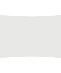 vidaXL Zonnescherm rechthoekig 4x7 m oxford stof wit