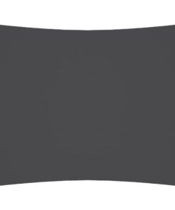 vidaXL Zonnescherm rechthoekig 5x6 m oxford stof antracietkleurig