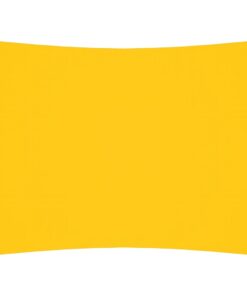 vidaXL Zonnescherm rechthoekig 5x6 m oxford stof geel