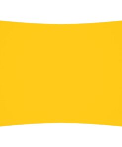 vidaXL Zonnescherm rechthoekig 5x7 m oxford stof geel