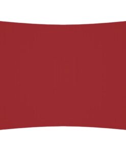 vidaXL Zonnescherm rechthoekig 5x7 m oxford stof rood