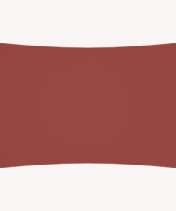 vidaXL Zonnescherm rechthoekig 5x7 m oxford stof terracottakleurig