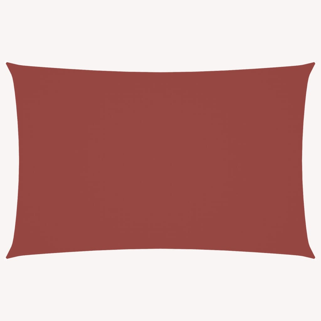 vidaXL Zonnescherm rechthoekig 5x7 m oxford stof terracottakleurig