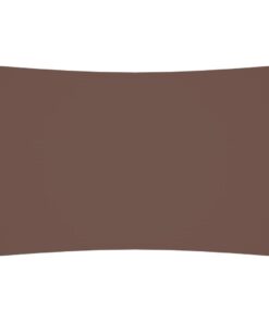 vidaXL Zonnescherm rechthoekig 5x8 m oxford stof bruin