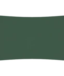 vidaXL Zonnescherm rechthoekig 5x8 m oxford stof donkergroen
