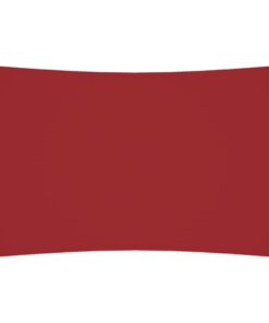 vidaXL Zonnescherm rechthoekig 5x8 m oxford stof rood