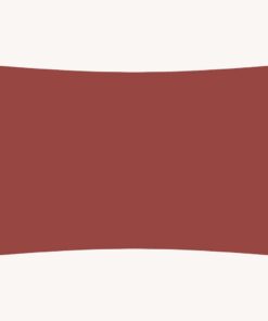 vidaXL Zonnescherm rechthoekig 5x8 m oxford stof terracottakleurig