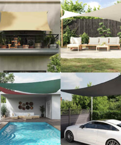 vidaXL Zonnescherm rechthoekig 5x8 m oxford stof terracottakleurig