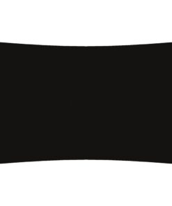 vidaXL Zonnescherm rechthoekig 5x8 m oxford stof zwart