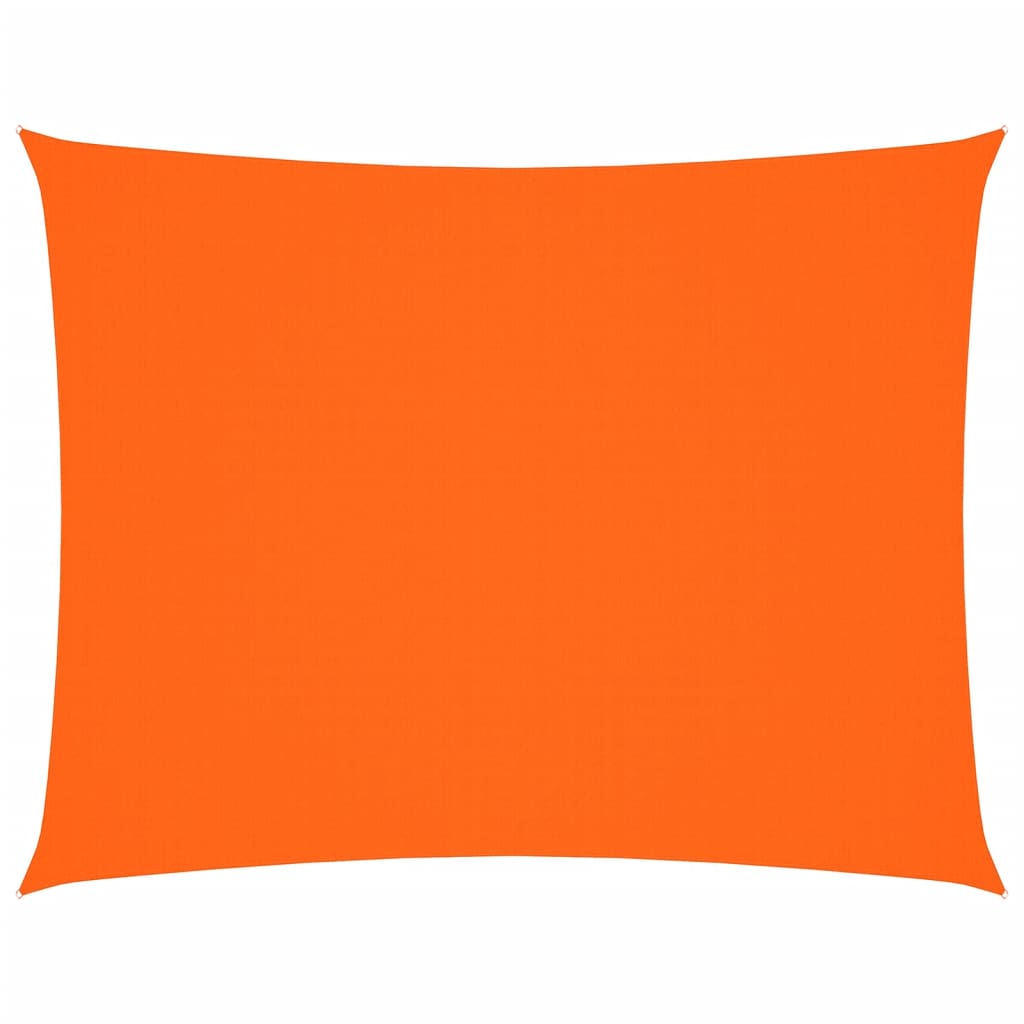 vidaXL Zonnescherm rechthoekig 6x7 m oxford stof oranje
