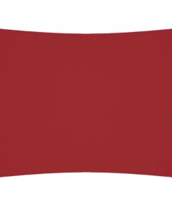 vidaXL Zonnescherm rechthoekig 6x7 m oxford stof rood