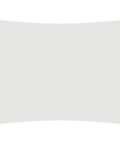 vidaXL Zonnescherm rechthoekig 6x7 m oxford stof wit