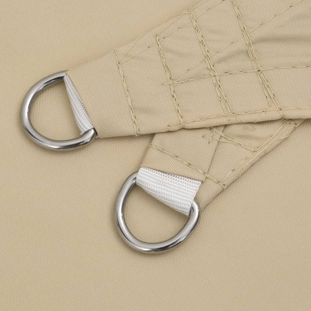 vidaXL Zonnescherm rechthoekig 6x8 m oxford stof beige - Image 6