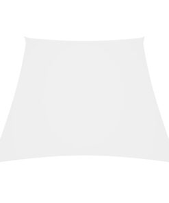 vidaXL Zonnescherm trapezium 3/4x3 m oxford stof wit
