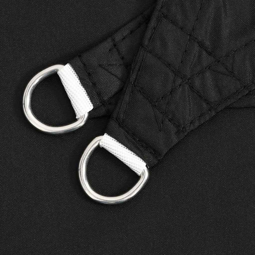 vidaXL Zonnescherm vierkant 2x2 m oxford stof zwart