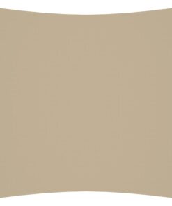 vidaXL Zonnescherm vierkant 3x3 m oxford stof beige